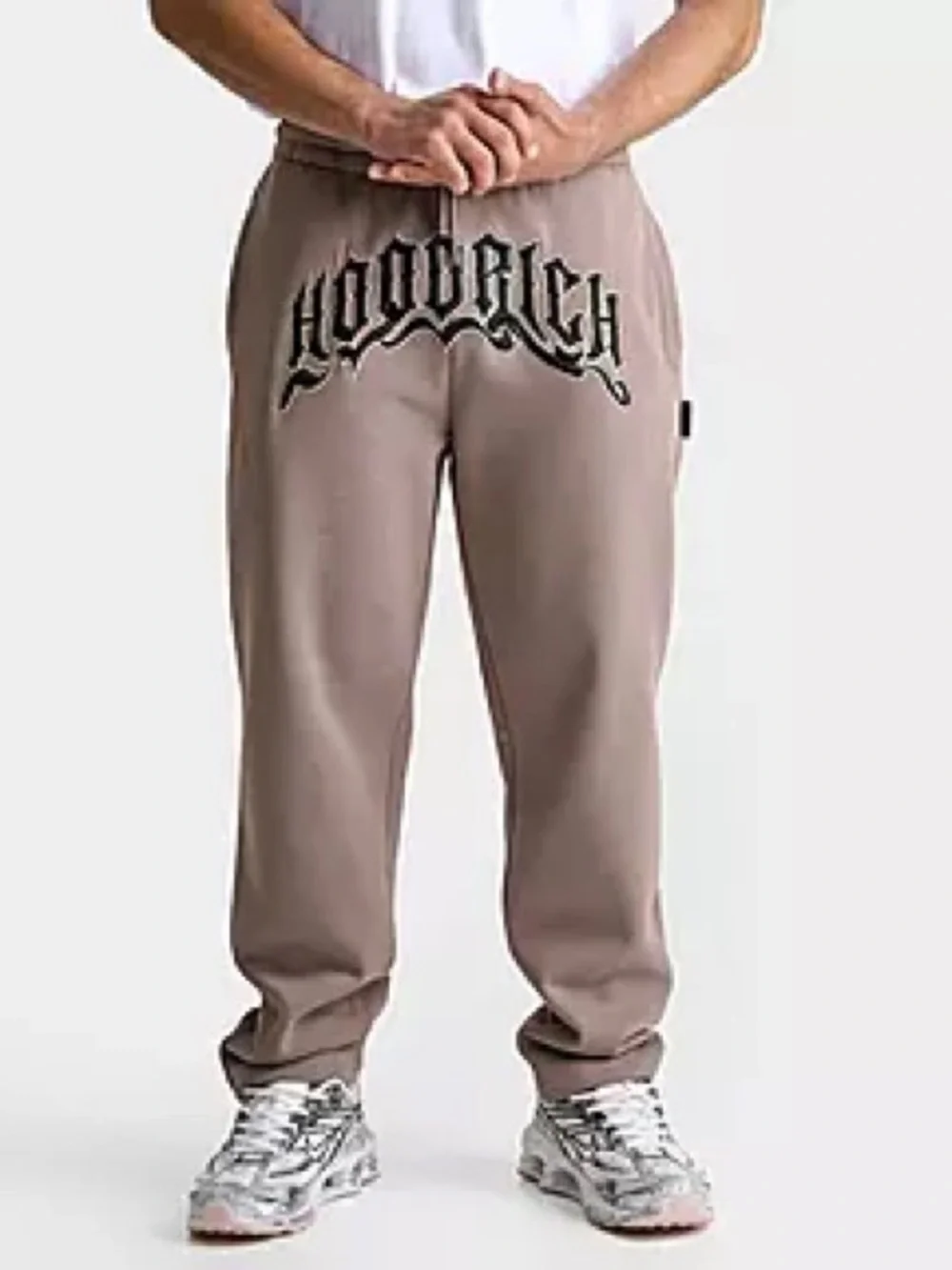 Men's Hoodrich‎ OG Ritual Open-Hem Jogger Pants Taupe NWT SIZE L
